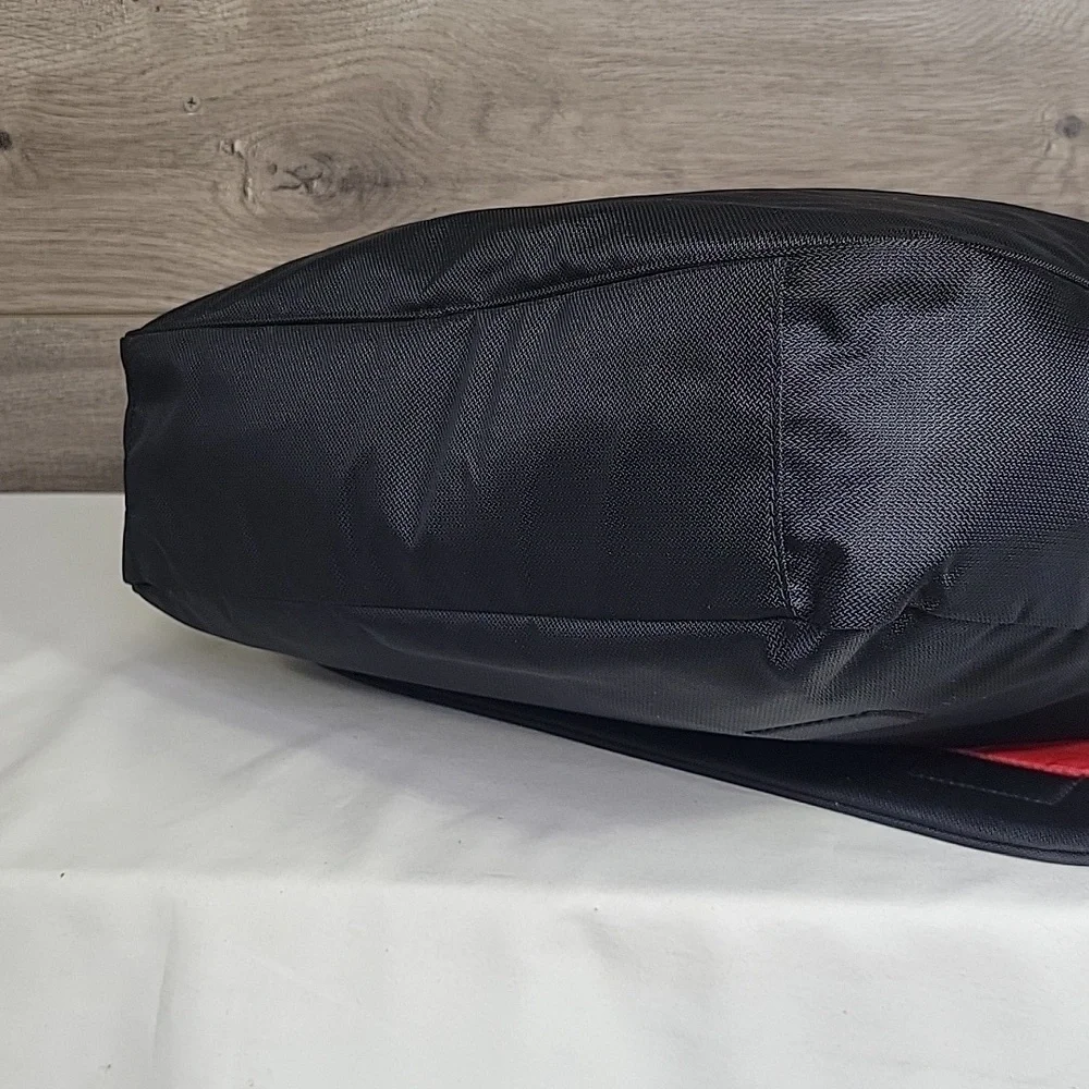 Tumi T Tech Black and Gray Laptop Messenger Bag